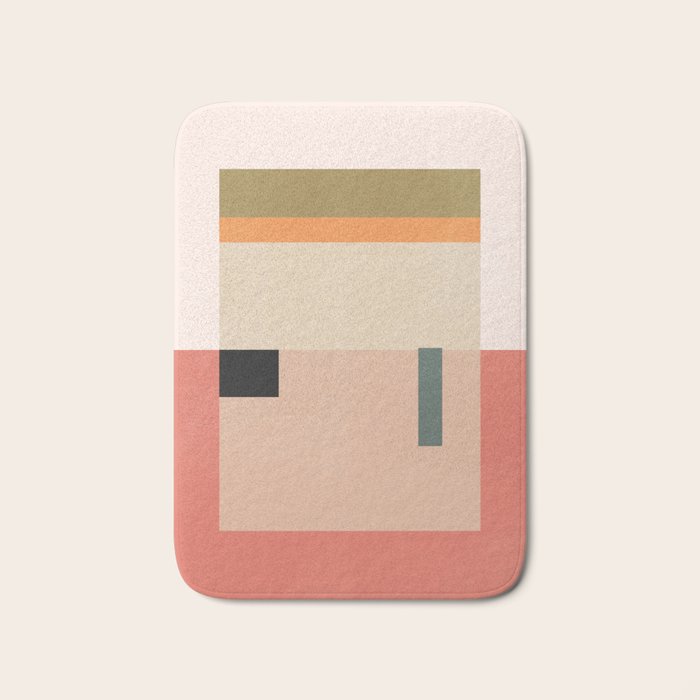 Minimal Geometric 154 Bath Mat Gallery Image 1