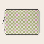 Checked - Strawberries And Mint Laptop Sleeve Gallery Image 1