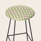 Checked - Strawberries And Mint Stool Gallery Image 2