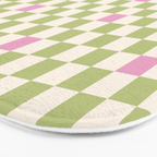 Checked - Strawberries And Mint Bath Mat Gallery Image 3