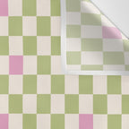 Checked - Strawberries And Mint Wall Tapestry Gallery Image 3