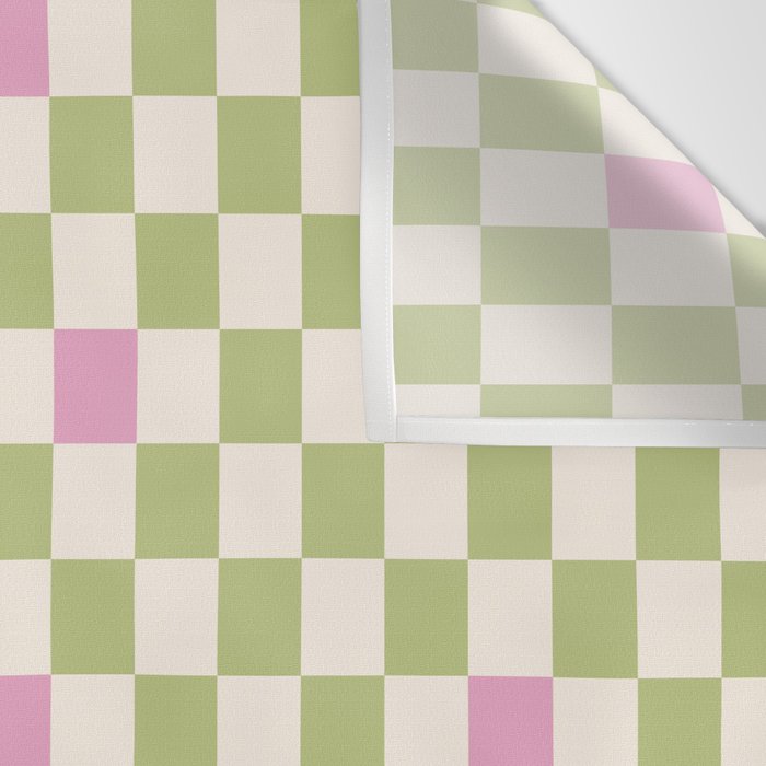 Checked - Strawberries And Mint Wall Tapestry Gallery Image 3