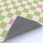 Checked - Strawberries And Mint Rug Gallery Image 4