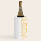 Retro Floral Lettering - You can always try again Wine Chiller Gallery Image 2
