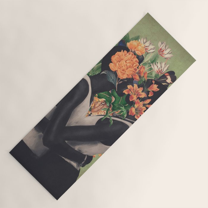 blooming kiss  Yoga Mat Gallery Image 1