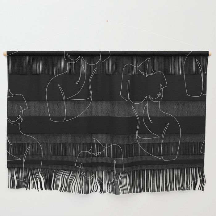 Curvalicious Night Wall Hanging Gallery Image 1