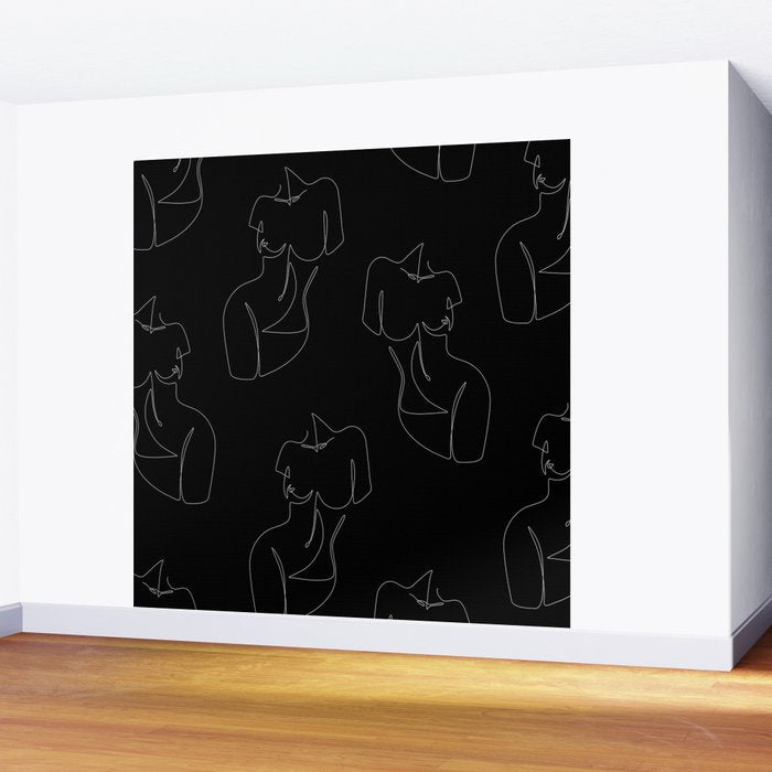 Curvalicious Night Wall Mural Gallery Image 2