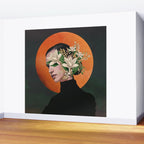 Lady Portrait 3 Wall Mural Gallery Image 2