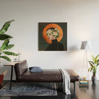Lady Portrait 3 Wood Wall Art Gallery Image 2
