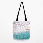 Life is a Beach, Helicopter Aerial Miami Beach Tote Bag Gallery Image 2