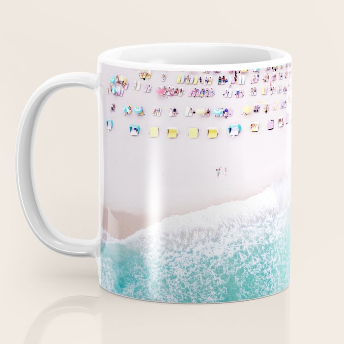 Life is a Beach, Helicopter Aerial Miami Beach Coffee Mug Gallery Image 3