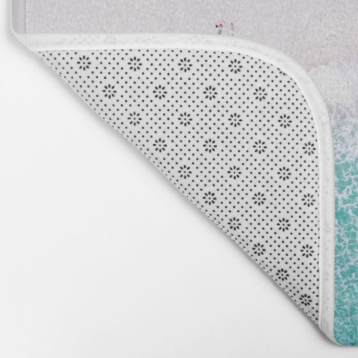 Life is a Beach, Helicopter Aerial Miami Beach Bath Mat Gallery Image 2