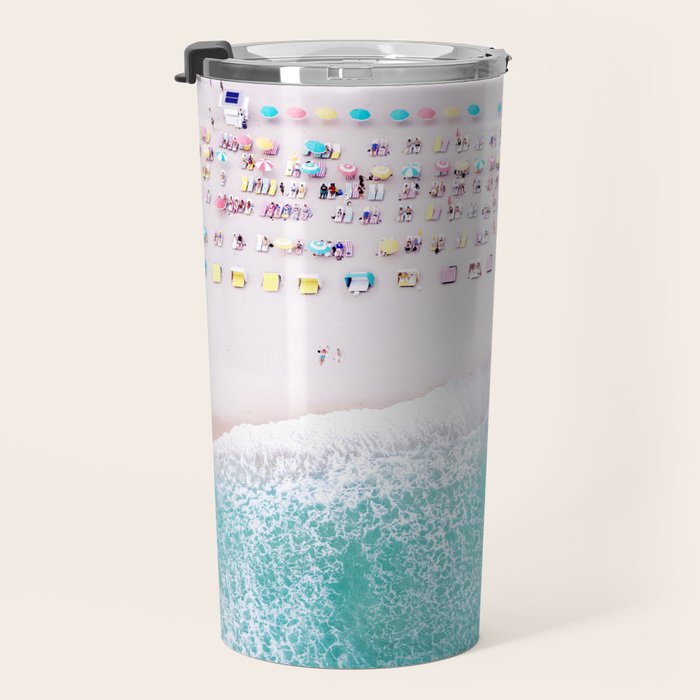 Life is a Beach, Helicopter Aerial Miami Beach Travel Mug Gallery Image 3