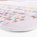 Life is a Beach, Helicopter Aerial Miami Beach Bath Mat Gallery Image 3