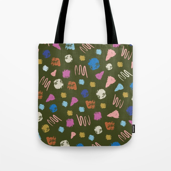 Colorful Geometric Art   Tote Bag Gallery Image 1
