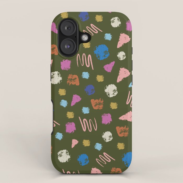 Colorful Geometric Art   iPhone Case Gallery Image 1