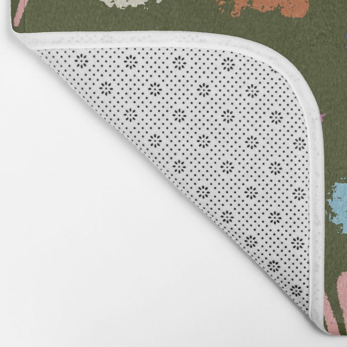 Colorful Geometric Art   Bath Mat Gallery Image 2