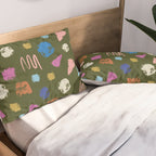 Colorful Geometric Art   Pillow Sham Gallery Image 2