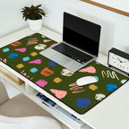 Colorful Geometric Art   Desk Mat Gallery Image 2