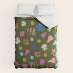 Colorful Geometric Art   Comforter Gallery Image 6