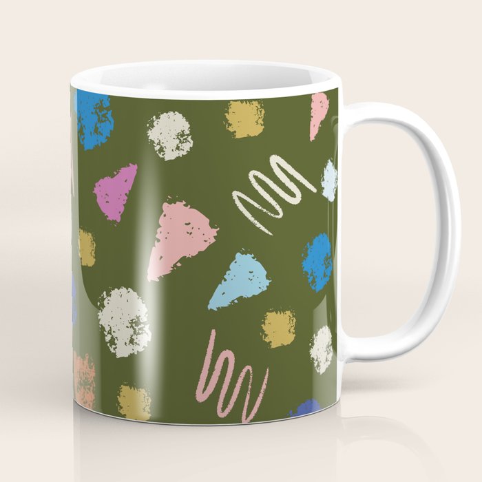 Colorful Geometric Art   Coffee Mug Gallery Image 1