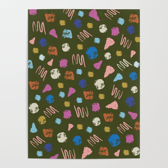 Colorful Geometric Art   Poster Gallery Image 4