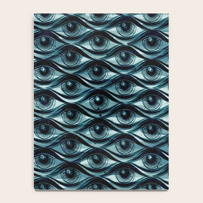 Hypnotized - vintage blue Notebook Gallery Image 4