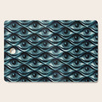 Hypnotized - vintage blue Cutting Board Gallery Image 1