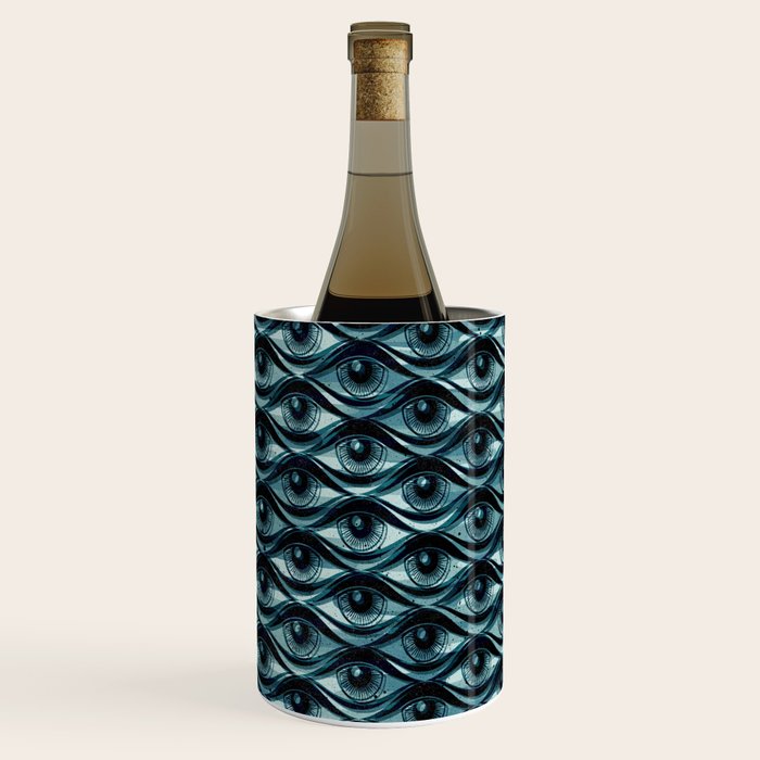 Hypnotized - vintage blue Wine Chiller Gallery Image 2