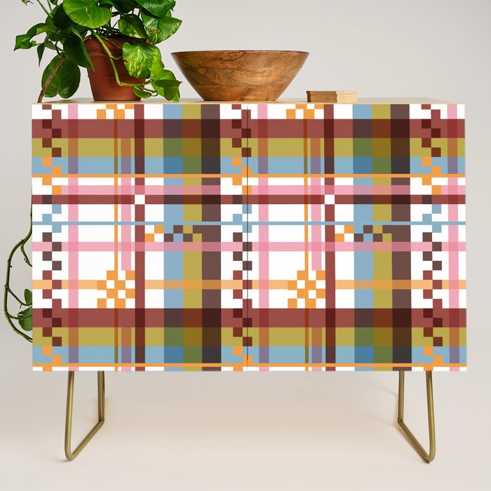 Bold Grid Aesthetic Credenza Gallery Image 1