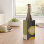 abstract geometric retro shapes II Wine Chiller Gallery Image 4