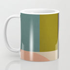 abstract geometric retro shapes II Coffee Mug Gallery Image 3