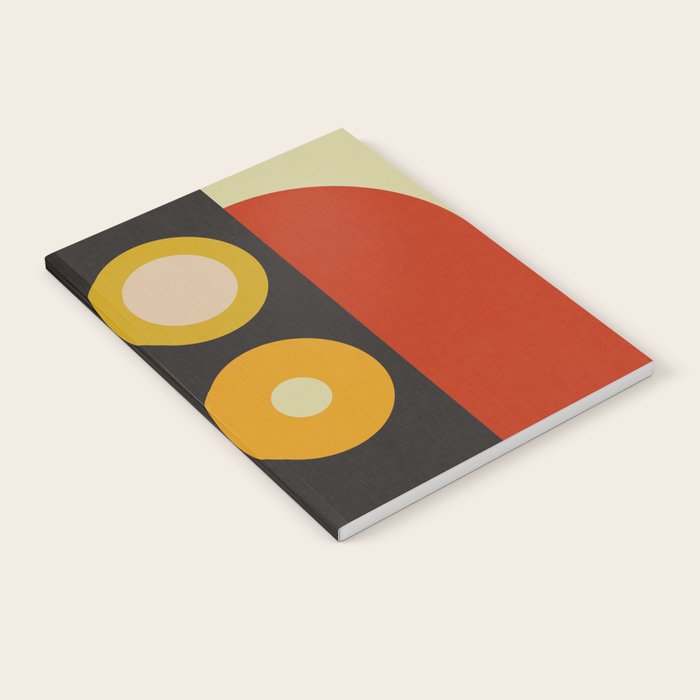 abstract geometric retro shapes II Notebook Gallery Image 2