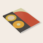 abstract geometric retro shapes II Notebook Gallery Image 2