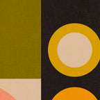 abstract geometric retro shapes II Coffee Mug Gallery Image 2