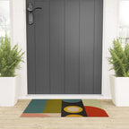 abstract geometric retro shapes II Welcome Mat Gallery Image 3