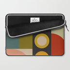 abstract geometric retro shapes II Laptop Sleeve Gallery Image 2