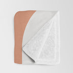 abstract geometric retro shapes II Throw Blanket Gallery Image 3