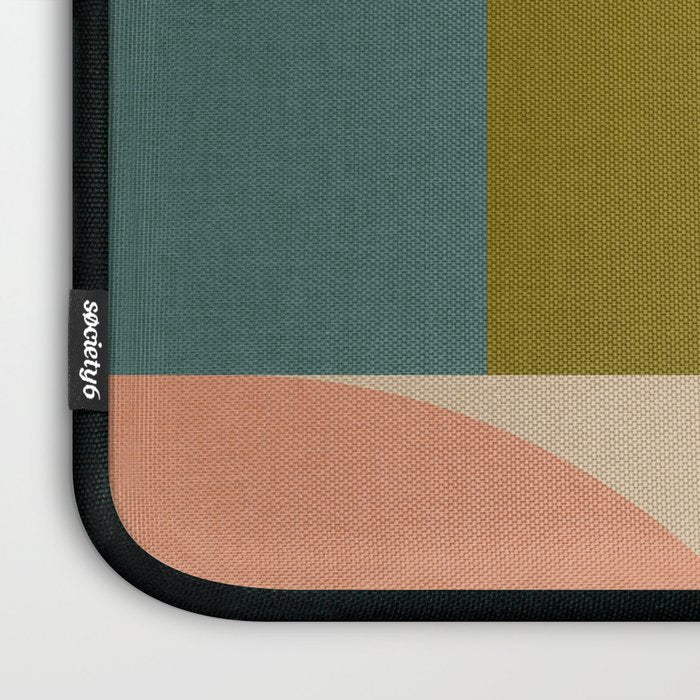 abstract geometric retro shapes II Laptop Sleeve Gallery Image 3