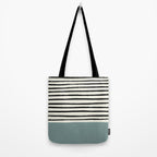 River Stone & Stripes Tote Bag Gallery Image 2