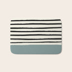 River Stone & Stripes Bath Mat Gallery Image 1
