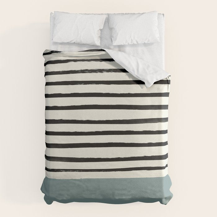 River Stone & Stripes Duvet Cover Gallery Image 6