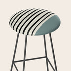 River Stone & Stripes Stool Gallery Image 2