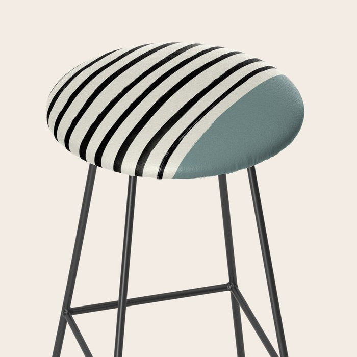 River Stone & Stripes Stool Gallery Image 2