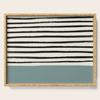 River Stone & Stripes Serving Tray Gallery Image 1
