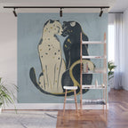 Two Cheetahs 4 Wall Mural Gallery Image 1