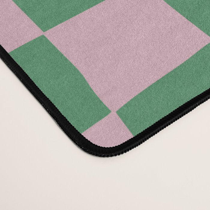 Pastel Nature Checkerboard  Desk Mat Gallery Image 4