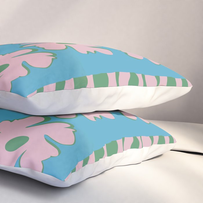 Pastel Nature Checkerboard  Pillow Sham Gallery Image 3