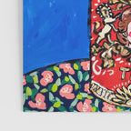 Rex Manning Day Bouquet: Poppy Flowers in Tea Tin Painting Empire Records Nineties Nostalgia Poster Gallery Image 3
