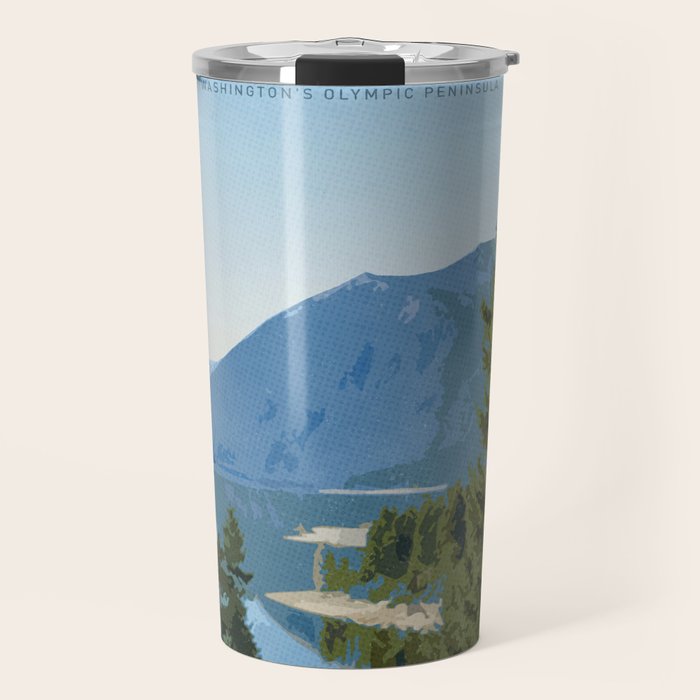 Visit the Olympic National Park Travel Mug Gallery Image 1